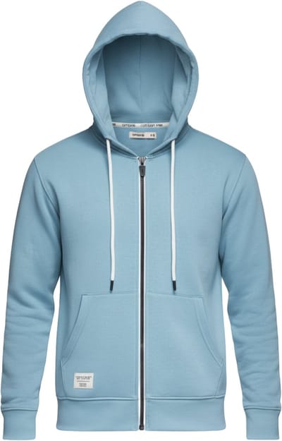 OMBRE Sweater - Regular Fit - Katoen - Lange Mouw Denimblauw S