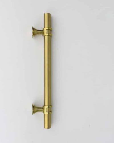 Deurgreep Kim - messing - 128 mm
