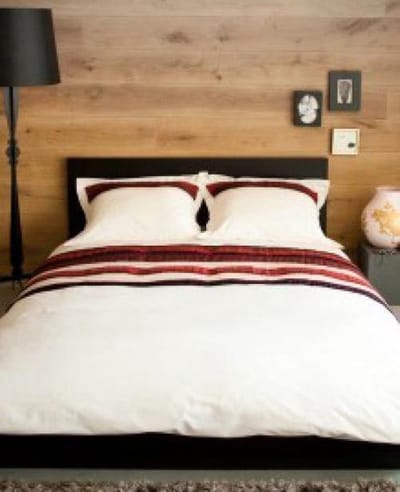 Cinderella Milan Dekbedovertrek - Eenpersoons - 140x200/220 cm - Rood