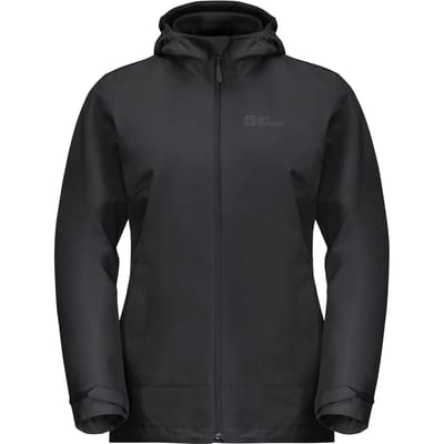 Jack Wolfskin Moonrise 3in1 Jas Zwart XS Vrouw