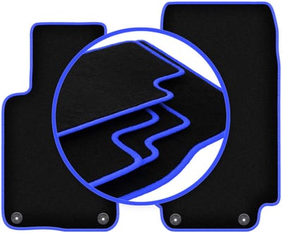 CARLUX-BLUE automatten voor: BMW Z3 E36/7 cabriolet (1997-2002)