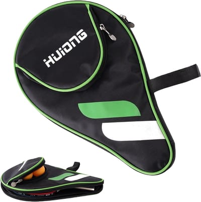 Tafeltennisbatje Tas - Sport Accessoire - Veilig Opbergen - Waterafstotend Nylon - 305 x 195 cm - Groen