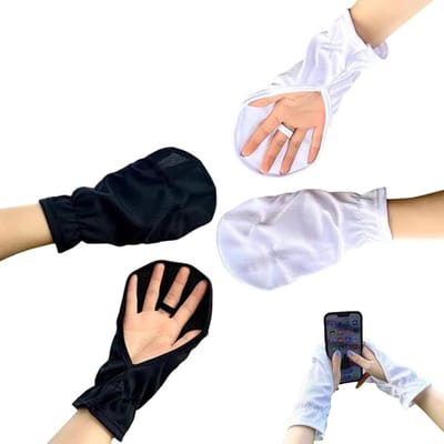 Zonbescherming Handhandschoenen – Vingerloos – Losse Pasvorm – UV-Bescherming – 2 Paar – Voor Buitenactiviteiten