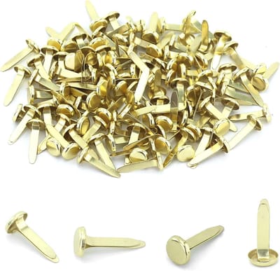 Gouden Punaise - Metalen Speldjes - Kantoor School Hobby - Ronde Kop - Mini 120 Stuks
