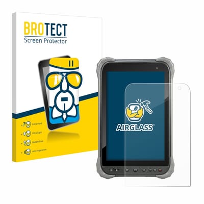Screenprotector voor Juniper Systems Cedar CT8X2 Beschermglas transparant