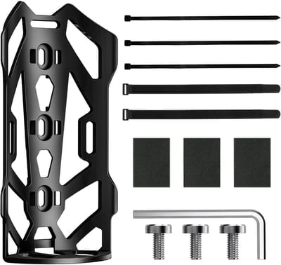 KZQ Fietsen Cargo Cage Voor Voorvork Montage Fietstassen Waterfles Houder Voor Mountainbikes En Bagagedrager