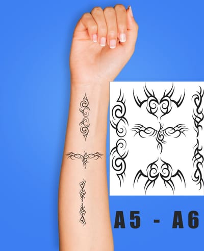 Nep tattoo - Tribal - A5