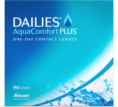 +5.25 - DAILIES® AquaComfort PLUS® - 90 pack - Daglenzen - BC 8.70 - Contactlenzen