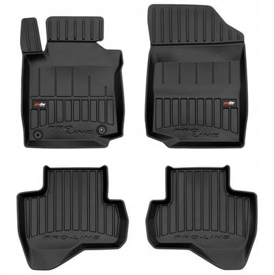FROGUM 3D – Rubber Automatten voor CITROEN C1 (2005–2014) – TPE, Geurloos, 6cm Randen