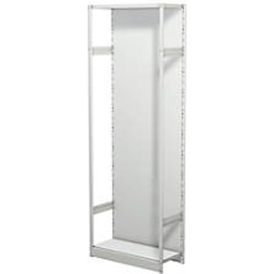 Leeg archiefrek PROGRESS 500 T, basissectie, met achterwand, H 2250 x B 750 x D 340 mm
