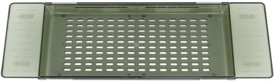 Dailygoods- Badkuiprek Uitschuifbaar - Badplank - Waterdicht - PET Materiaal - Verstelbaar - Grote Inhoud