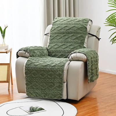 Dubbelzijdige Jacquard Massagestoelhoes Dikke Sofabeschermer met Velours Bekleding en Anti-Pilling Design Waterbestendig