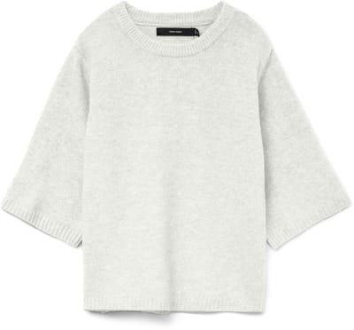 VERO MODA - VMBOOM 2/4 O-NK OVERSIZE PULLOVE GA Dames Trui