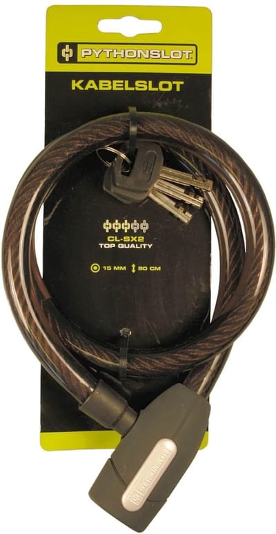 Python kabelslot 80x15 - Fietsslot