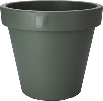 Bloempot - Rond - 60 cm - Ronde Kunststof Plantenpot voor Binnen & Buiten – Weerbestendig & Lichtgewicht – Groen