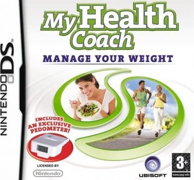 My Health Coach - Manage Your Weight met stappenteller (Nintendo DS tweedehands game)