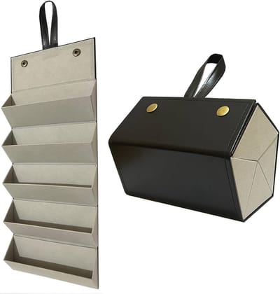 Zonnebril Organizer met 5 Slots - Opbergdoos voor Meerdere Brillen en Hangende Eyewear Houder