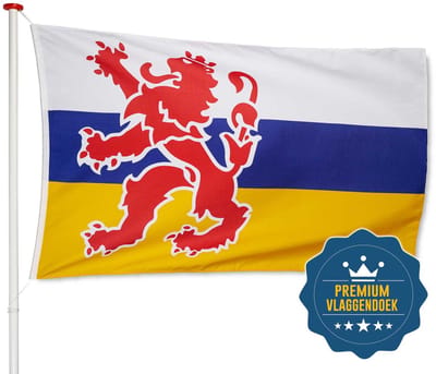 Limburgse vlag Limburg 100x150cm - Premium Kwaliteit - Geschikt voor buiten