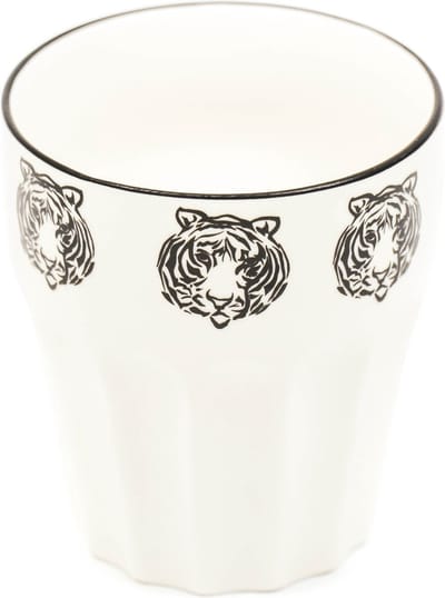 HV Witte mok 8,5 x 9cm  - Mr Tijger