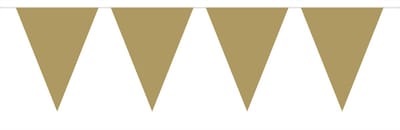 Gouden Effen Vlaggenlijn XL - 6 meter