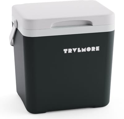 TRVLMORE Koelbox 7L - Frigobox - Inclusief Koelelement - Koelbox Klein - Antraciet