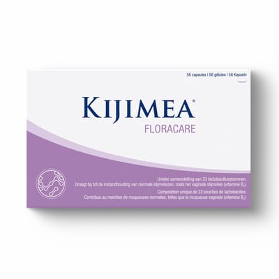 Kijimea FloraCare – Vaginale Biotica Supplementen – Ondersteunt Vaginale Gezondheid & Herstel van Flora Balans bij Klachten - 56 Capsules