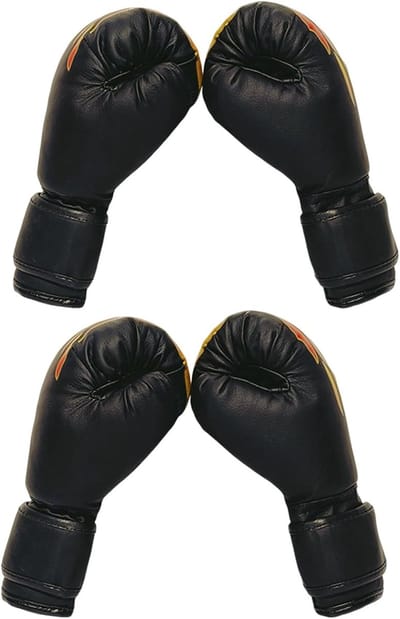 Sparring Handschoenen - Bokshandschoenen Jeugd - Sport Training - Vochtafvoerende Voering - 21x14x5 CM - Diverse Kleuren