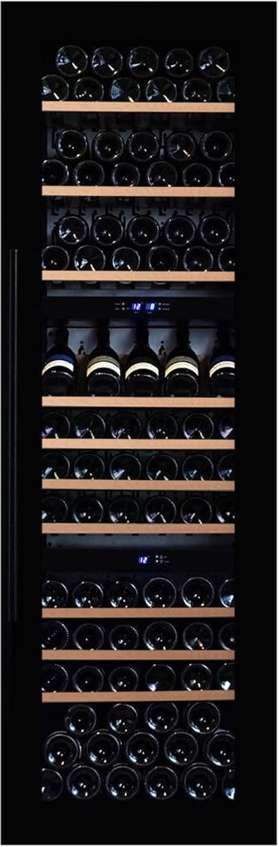 Dunavox Joy-89 Wijnkoelkast DX-89.246TMB 2 Zones Mat Zwart Mat Zwart