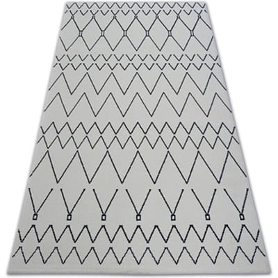 Kleden Rugsx Tapijt SENSE Micro 81249 ZIGZAG , ETNO 160x230 cm