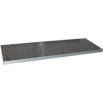 Bauer KGW 5/M bakje, inhoud 38 l, tot 150 kg, met geperforeerd rooster, B 1850 x D 600 x H 60 mm, gegalvaniseerd staal