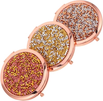 Make-up Spiegels - Zakspiegels - Nauwkeurige Make-up - Dubbelzijdig Vergroot - 3 Stuks - Veelkleurig