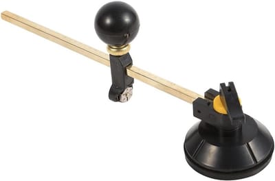 Professionele Cirkelzaag voor Glas - Verstelbare Snijcompass voor Precisie Glasbewerking tot 40 cm Diameter