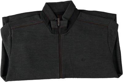 Fellows United Cardigan Vest Quilted Grey Mel. (42.2644 - 123)