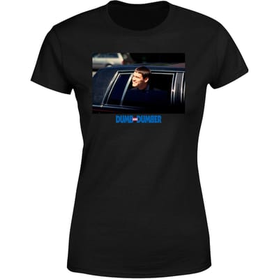 Dumb and Dumber Lloyd Christmas Women's T-Shirt - Black - XS