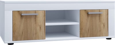 Houten TV lowboard Meubel TV meubel Tafel Console TV tafel breedte 102 cm Usilo L
