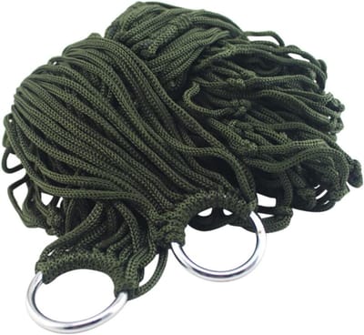 Hangmat Bed - Schommel Stoel - Buiten Ontspannen - Sterk Ademend Nylon - 240 x 80 cm - Groen