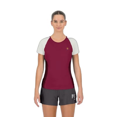 Karpos Lavaredo Evo T-shirt Met Korte Mouwen Paars S Vrouw