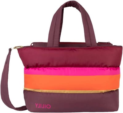 Handtas Dames - Schoudertas Crossbody - Dagelijks Gebruik - Gepolijste Hardware - 25 cm - Bruin