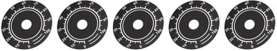 Dailygoody - Potentiometer Digitale Dial Plate - Aluminium - Duurzaam en sterk - 10mm - Voor Rheostat en Variabele Transformator - 5Pcs