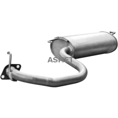 Geluiddemper achter ASMET 20.044
