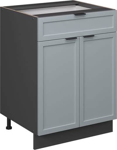Vicco Fame-Line Keukenonderkast – 60 cm met lade, zonder werkblad Licht blauw-grijs