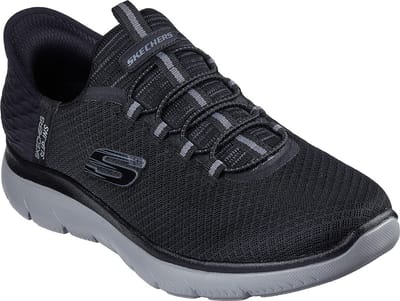 Skechers Sport Heren SUMMITS HIGH RANGE Sneakers Instappers Vegan 232457 zwart