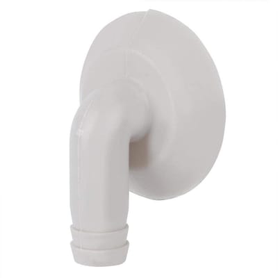 Allecto - Airconditioning Elleboog Afvoerpijp - Hoogwaardige Connector - Wit - Duurzaam en Betrouwbaar - Geschikt voor Airconditioners - 2,6 cm Dia...