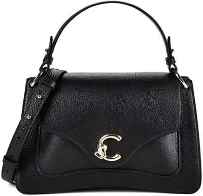 Coccinelle C-Me Schoudertas Leder 29.5 cm - Dames - noir