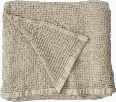 Dreamers Den - Pique Sprei - Wafeldeken - Zand - 270x250cm