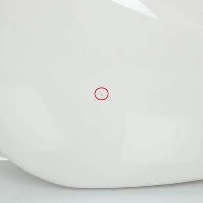 achterdeksel rechts voor scooter mbk 50 next generation white pearl / yj-8078 e nieuw