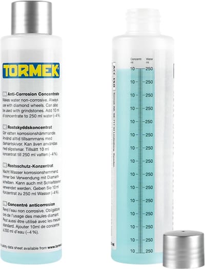 Tormek Anti-corrosie concentraat – roestbescherming – 2 flesjes – eenvoudig te doseren