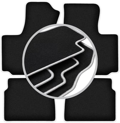 CARLUX-SILVER automatten voor: FIAt Doblo I combivan (2000-2009)