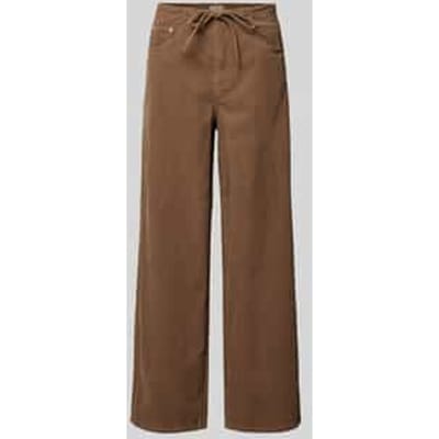 Loose fit corduroy broek van puur katoen