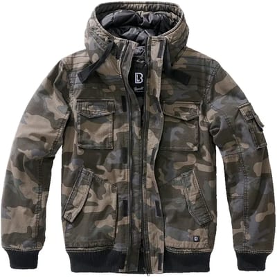 Brandit Bronx Winterjas dark camo S - Katoen - Basics